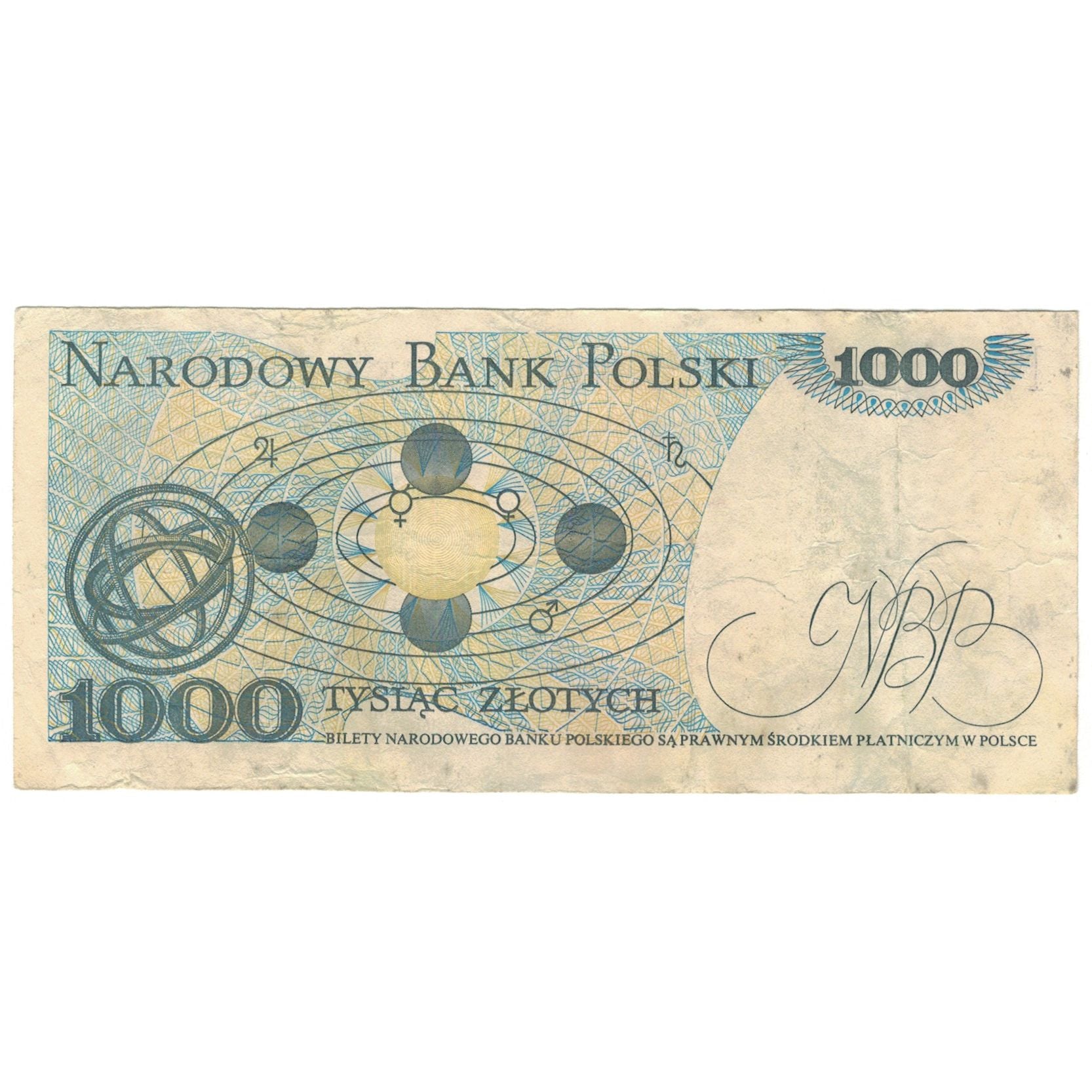 Banknote, Poland, 1000 Zlotych, 1982, 1982-06-01, KM:146a, VF(20-25)
