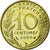 Moneta, Francia, Marianne, 10 Centimes, 2000, Paris, FDC, Alluminio-bronzo