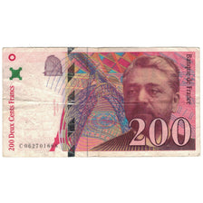 France, 200 Francs, 1997, TB, Fayette:75.4b, KM:159b