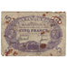 Martinique, 5 Francs, 1945, B.360 697, D, KM:6