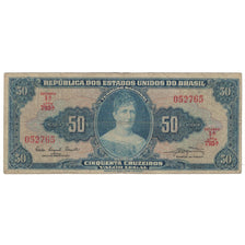 Banknote, Brazil, 50 Cruzeiros, KM:169a, VF(20-25)