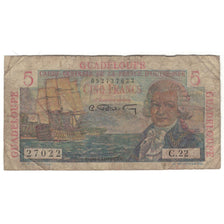 Guadeloupe, 5 Francs, SGE, KM:31