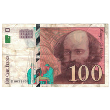 France, 100 Francs, Cézanne, 1997, TB, Fayette:F74.01, KM:158a