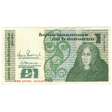 Banknote, Ireland - Republic, 1 Pound, 1977-1989, 1977-1989, KM:70b, AU(55-58)