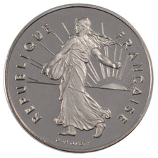 FRANCE, 1 Franc, 2001, MS(63), Nickel, Gadoury #474b, 6.00