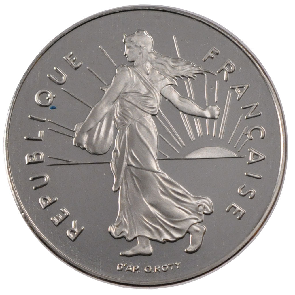FRANCE, 5 Francs, 2000, MS(65-70), Cupro-nickel, Gadoury #771a, 10.00
