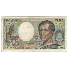 France, 200 Francs, 1981, T.006, VF(20-25), Fayette:70.1, KM:155a