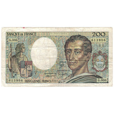 France, 200 Francs, 1981, G.006, VF(20-25), Fayette:70.1, KM:155a
