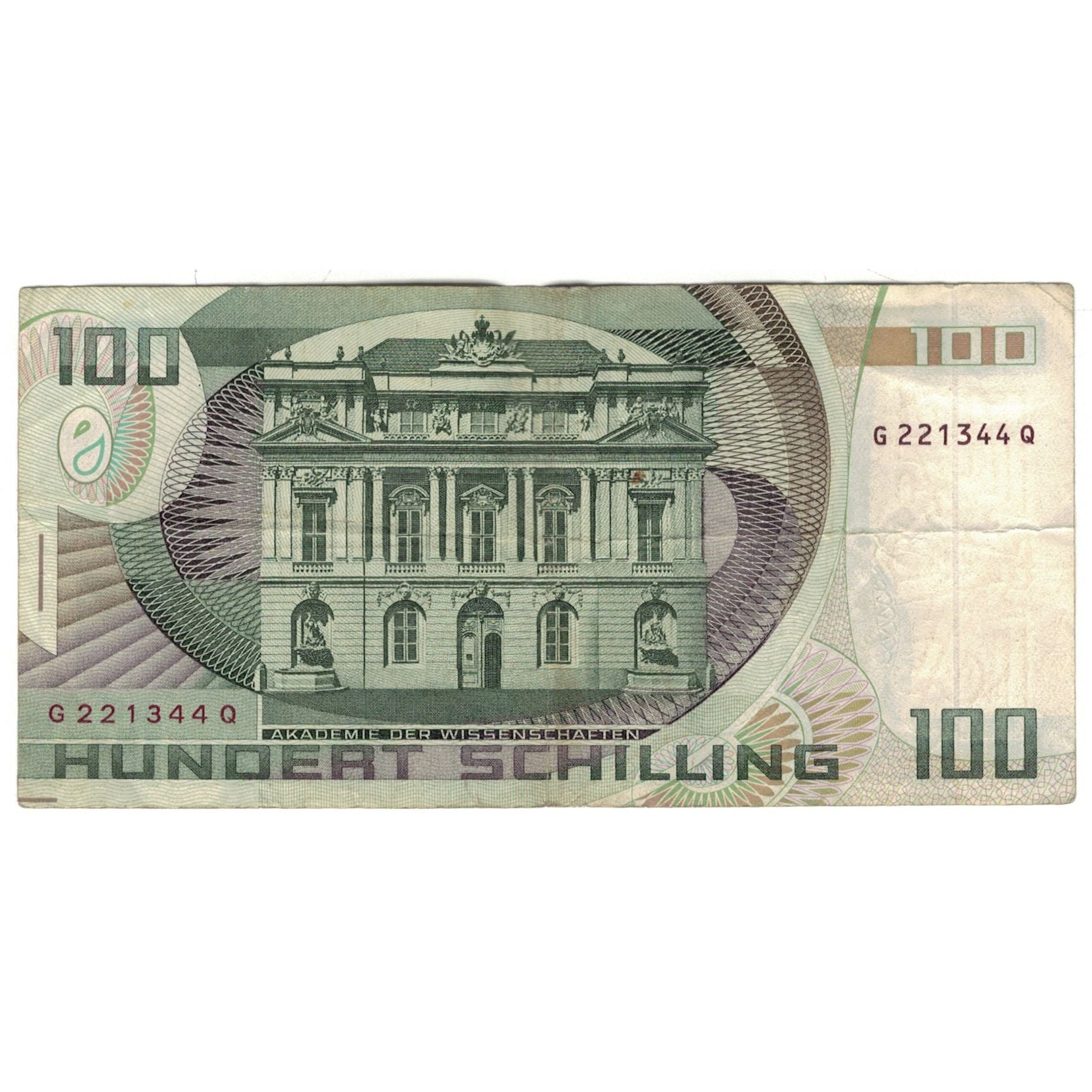 Banknote, Austria, 100 Schilling, 1984, 1984-01-02, KM:150, VF(20-25)