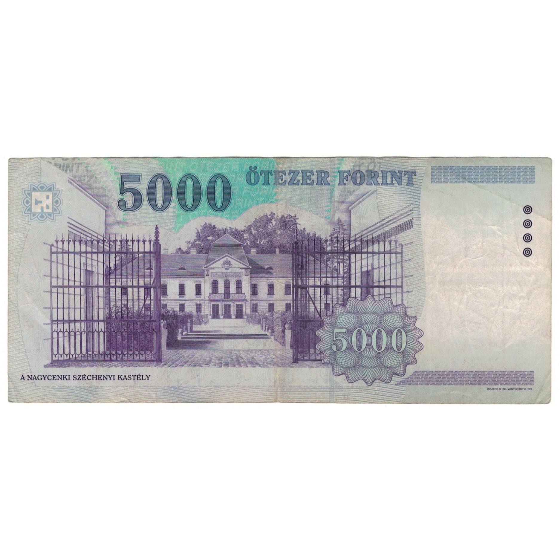 Banknote, Hungary, 5000 Forint, 2006, KM:191b, EF(40-45)