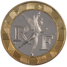 FRANCE, Génie, 10 Francs, 2001, KM #964.2, MS(65-70), Aluminum-Bronze, 23, G...