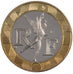 FRANCE, Génie, 10 Francs, 2001, KM #964.2, MS(65-70), Aluminum-Bronze, 23, G...