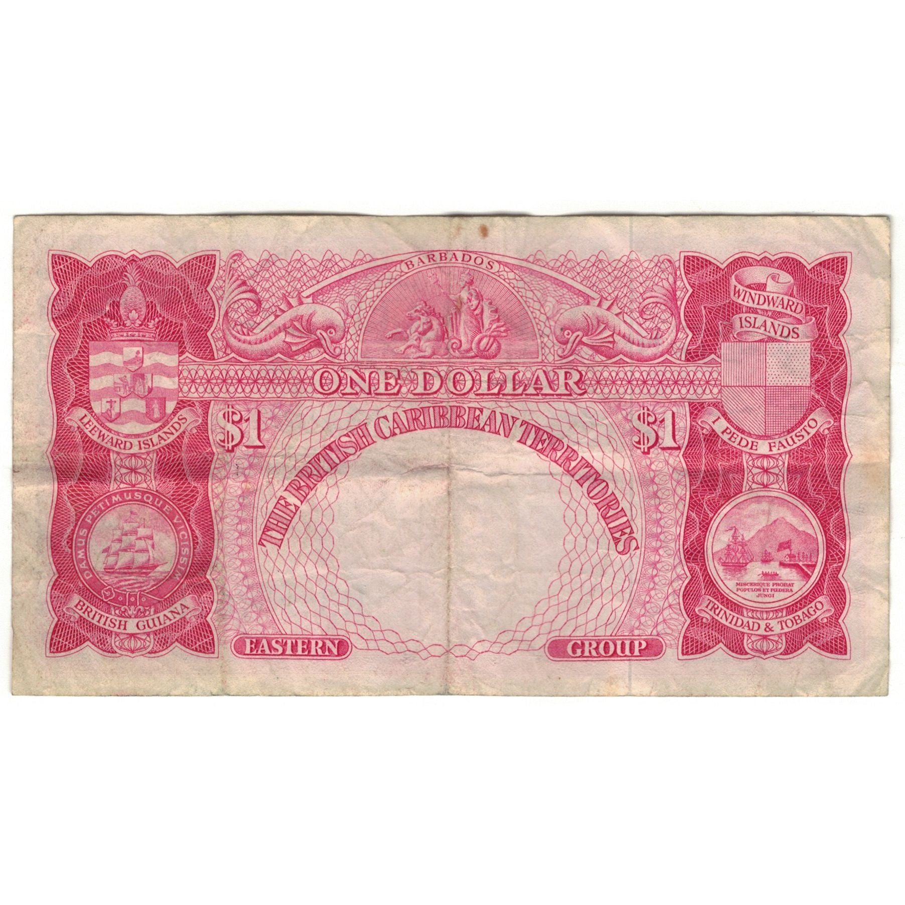 Banknote, British Caribbean Territories, 1 Dollar, 1960, 1960-07-01, KM:7c