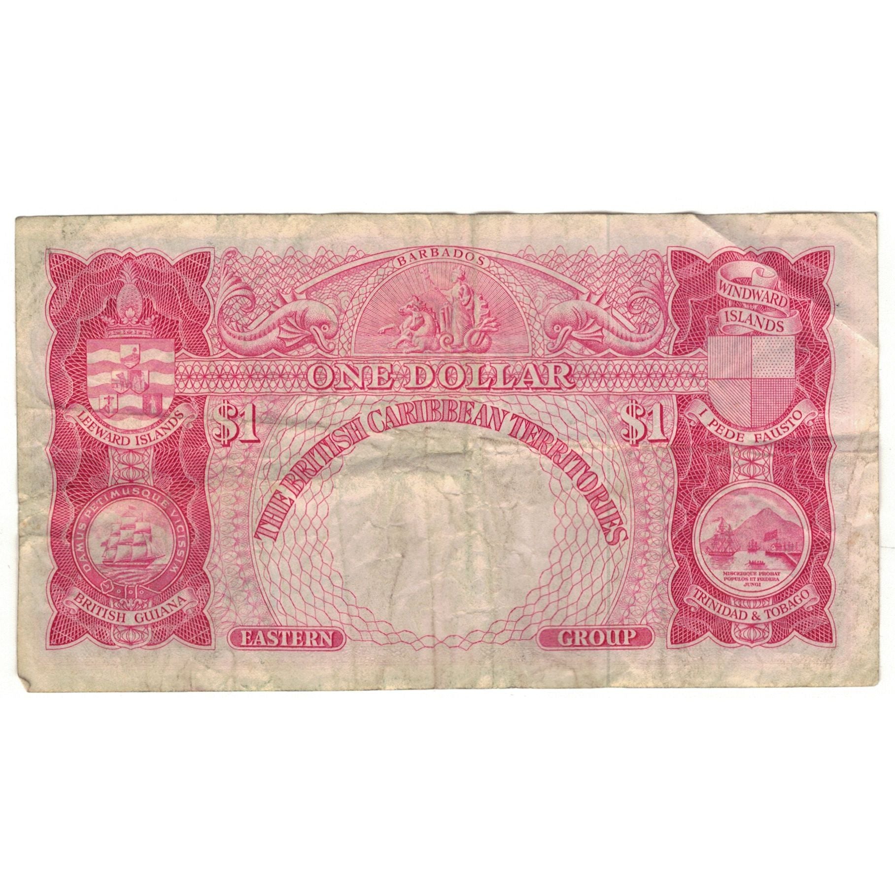 Banknote, British Caribbean Territories, 1 Dollar, 1960, 1960-07-01, KM:7c