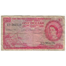 Banknote, British Caribbean Territories, 1 Dollar, 1957, 1957-01-02, KM:7b