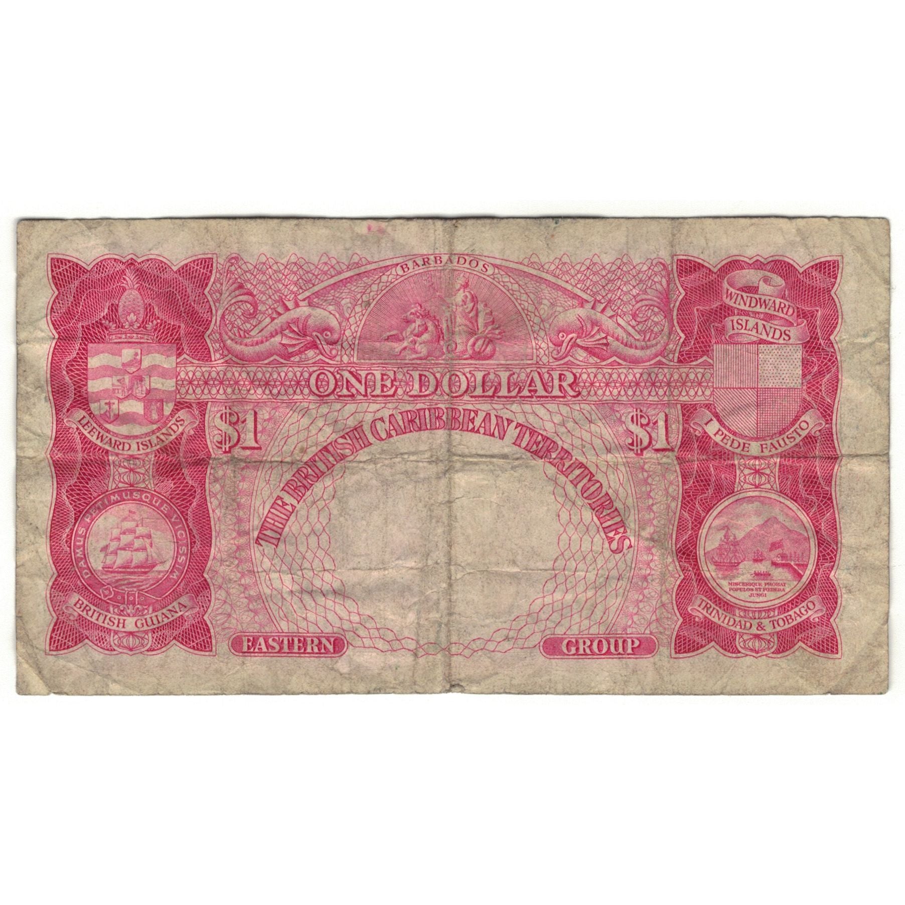 Banknote, British Caribbean Territories, 1 Dollar, 1957, 1957-01-02, KM:7b