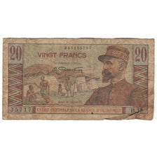 Banknote, French Equatorial Africa, 20 Francs, 1947-1952, Undated (1947), KM:22
