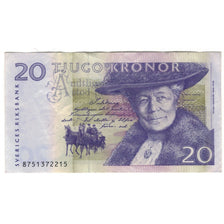 Banknote, Sweden, 20 Kronor, 1997-2008, KM:63a, EF(40-45)