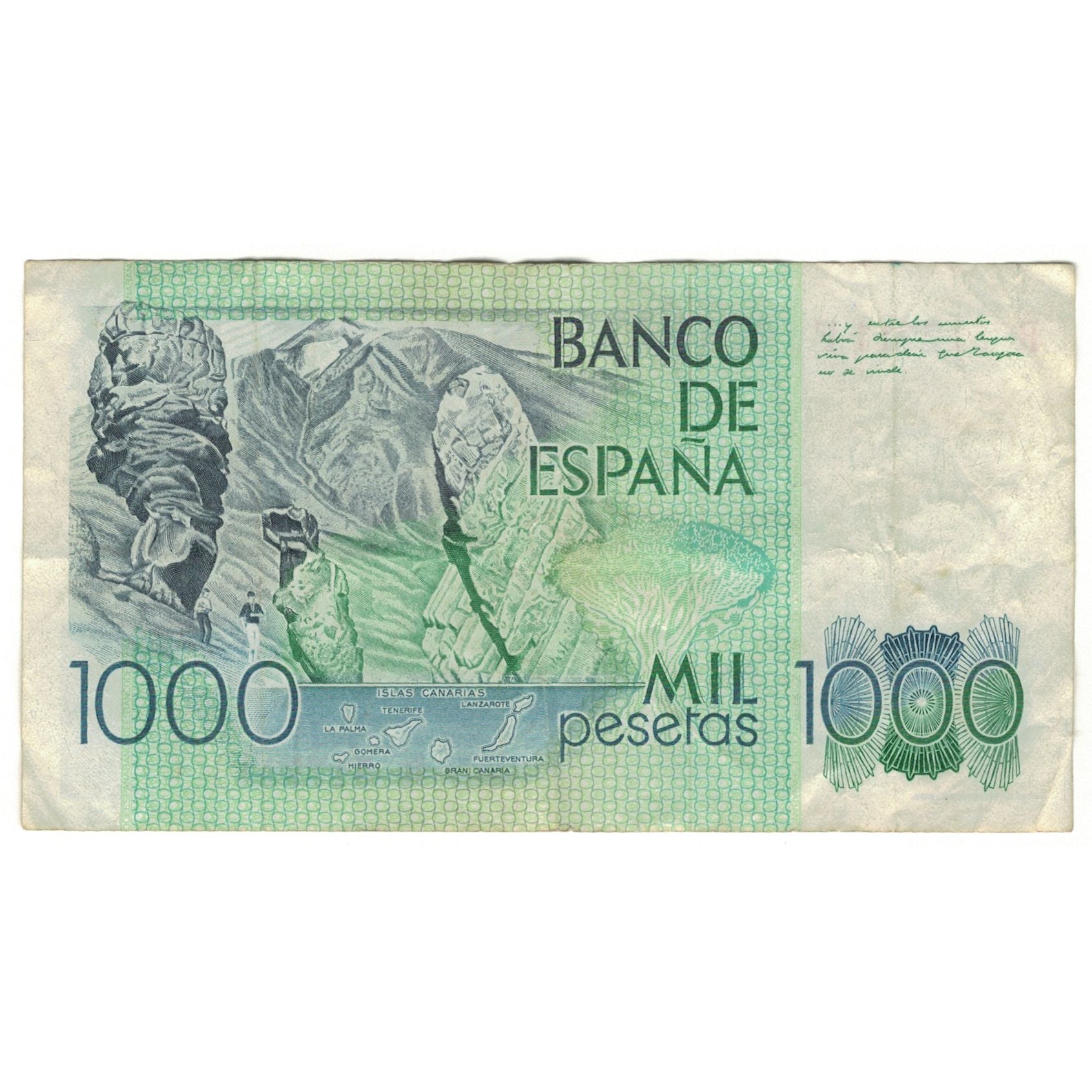 Banknote, Spain, 1000 Pesetas, 1979, 1979-10-23, KM:158, VF(20-25)