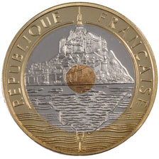 FRANCE, 20 Francs, 2001, MS(65-70), Bimetallic, Gadoury #871a, 9.00