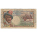 Guadeloupe, 50 Francs, 1947-1949, E.21, VG(8-10), KM:34