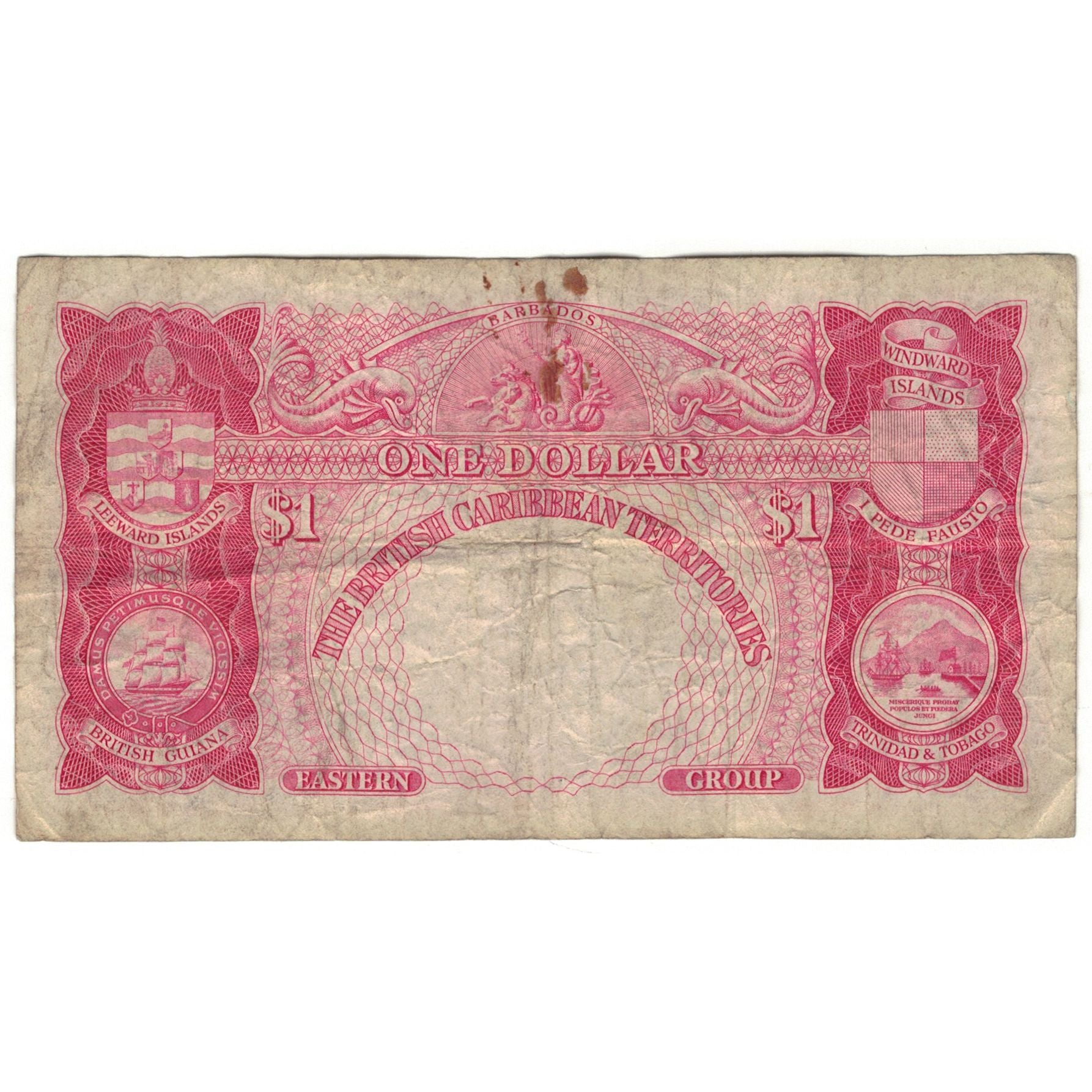 Banknote, British Caribbean Territories, 1 Dollar, 1959, 1959-01-02, KM:7c