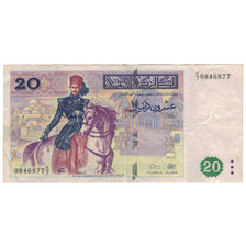 Banknote, Tunisia, 20 Dinars, 1992-11-07, KM:88, EF(40-45)