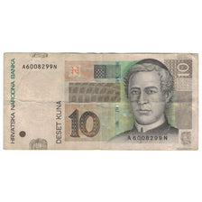 Banknote, Croatia, 10 Kuna, 2001, 2001-03-07, KM:38, VF(20-25)