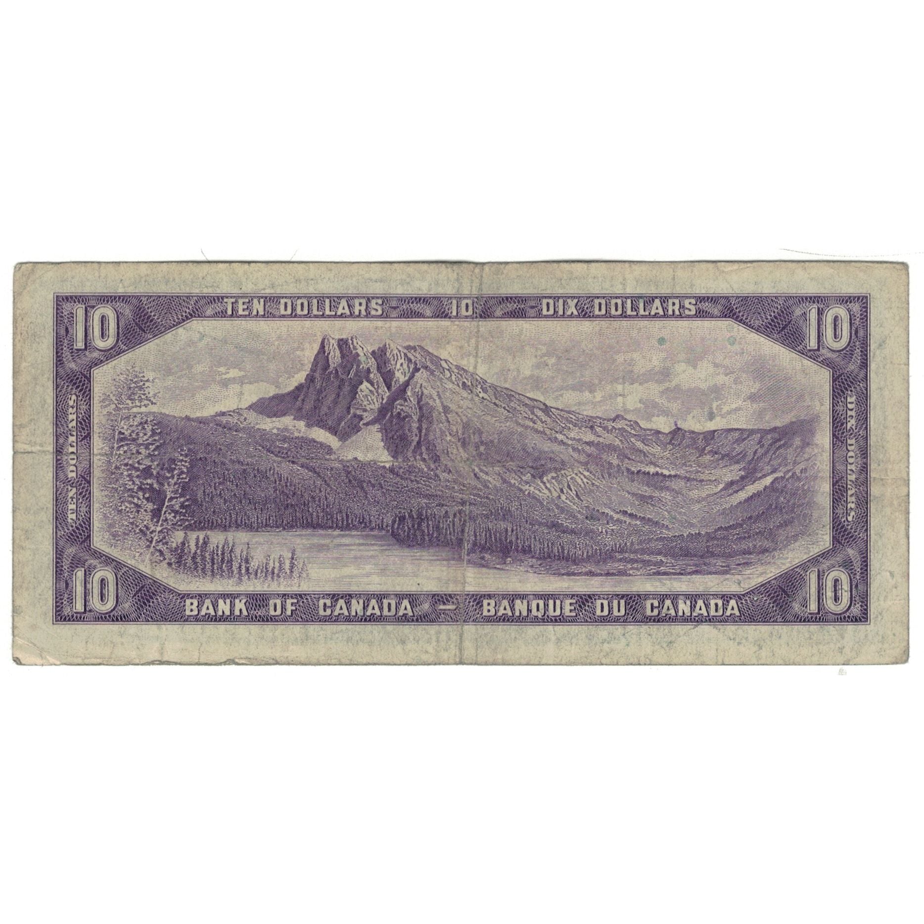 Geldschein, Kanada, 10 Dollars, 1954, 1954, KM:79b, S