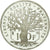 Munten, Frankrijk, 100 Francs, 2001, FDC, Zilver, Gadoury:898a