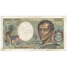 Francia, 200 Francs, Montesquieu, 1986, H.039, BC, Fayette:70.06, KM:155a
