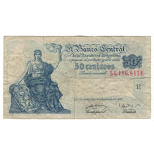 Banknote, Argentina, 50 Centavos, 1947, 1947-03-27, KM:256, VG(8-10)
