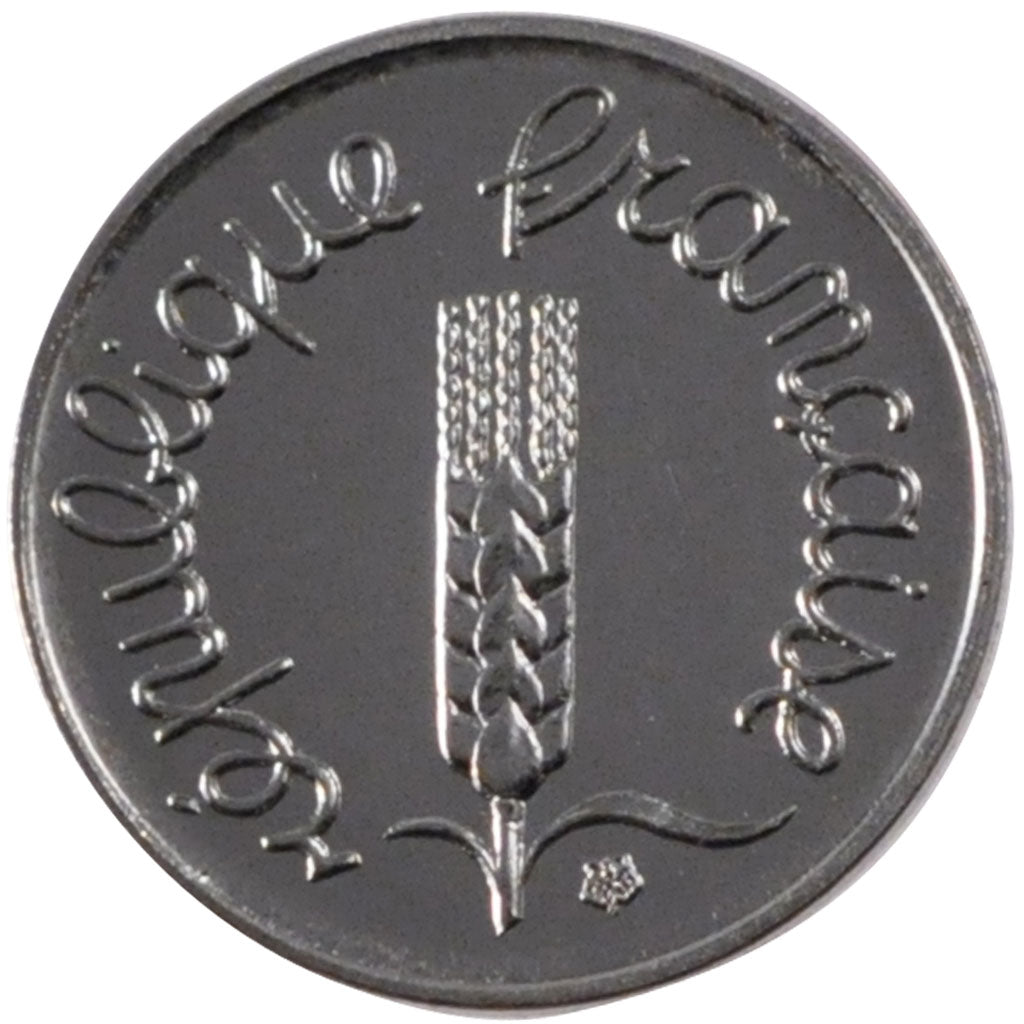 FRANCE, 1 Centime, 1994, MS(65-70), Steel, Gadoury #91, 1.65