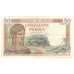 France, 50 Francs, Cérès, 1937, N.6670, AU(55-58), Fayette:18.1, KM:85a