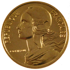 FRANCE, Marianne, 5 Centimes, 1991, Paris, KM #933, MS(65-70), Aluminum-Bronze,.