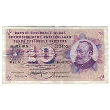 Banknote, Switzerland, 10 Franken, 1970, 1970-01-05, KM:45p, VF(20-25)