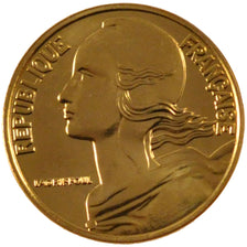 FRANCE, Marianne, 5 Centimes, 1993, Paris, KM #933, MS(65-70), Aluminum-Bronze,.