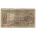 Geldschein, West African States, 500 Francs, 1984, KM:706Kg, SGE