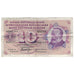 Banknote, Switzerland, 10 Franken, 1972, 1972-01-24, KM:45r, VF(20-25)