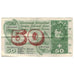 Banknote, Switzerland, 50 Franken, 1970, 1970-01-05, KM:48j, VF(30-35)