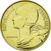 Moneta, Francja, Marianne, 10 Centimes, 1991, Paris, MS(65-70), Aluminium-Brąz
