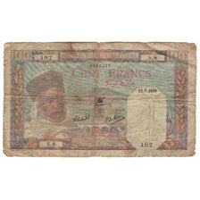Banknote, Algeria, 100 Francs, 1939, 1939-12-07, KM:85, AG(1-3)