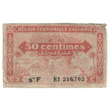 Banknote, Algeria, 50 Centimes, 1944, 1944-01-31, KM:100, G(4-6)