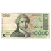 Nota, Croácia, 10,000 Dinara, 1992, 1992-01-15, KM:25a, EF(40-45)