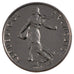 FRANCE, Semeuse, 1/2 Franc, 1991, Paris, KM #931.1, MS(63), Nickel, 19.5,...