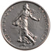 FRANCE, Semeuse, 1 Franc, 1992, Paris, MS(63), Nickel, 24, Gadoury #474, 6.00
