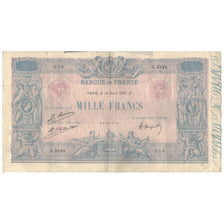 Frankrijk, 1000 Francs, G.2244, TB+, Fayette:36.42, KM:67j