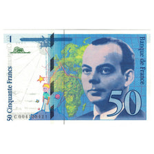 Frankreich, 50 Francs, 1992, C.004109421, UNZ, Fayette:72.1b, KM:157a