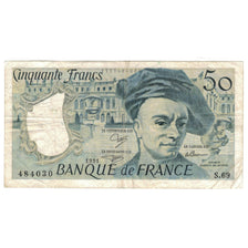 Francia, 50 Francs, 1991, S.69, BC, Fayette:67.17, KM:152e