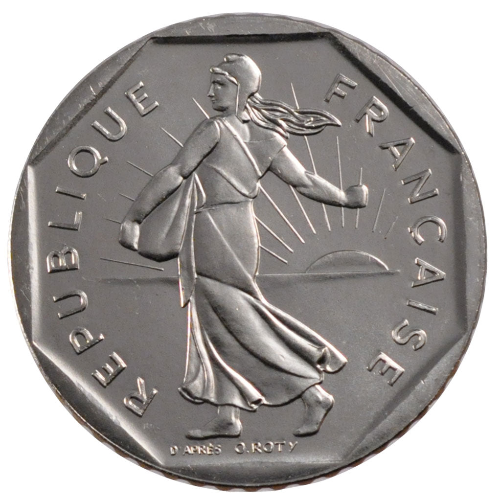 Francia, 2 Francs, 1992, FDC, Nichel, Gadoury:547